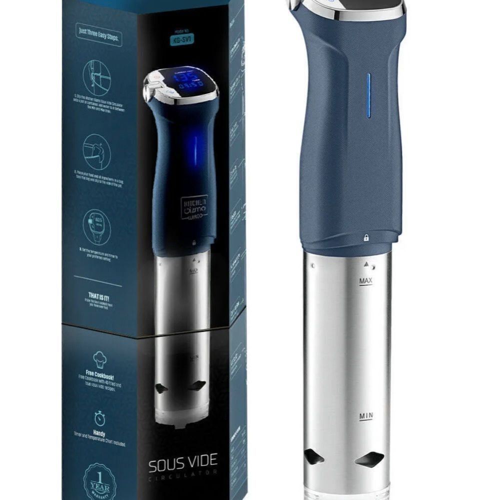 Kitchen Gizmo, Sous Vide Immersion Circulator, 800W Grey Circulator Stick